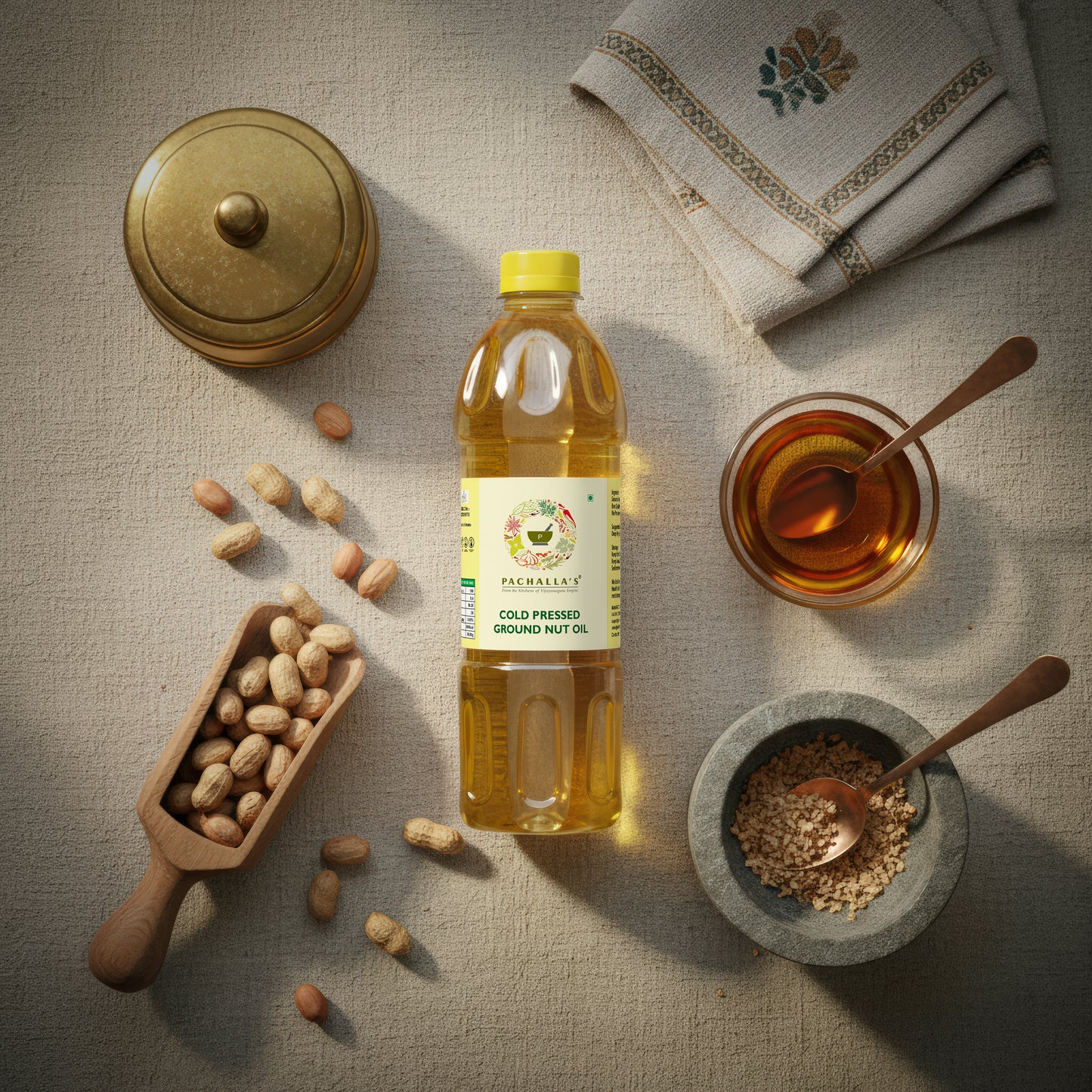 Cold Pressed Groundnut Oil
