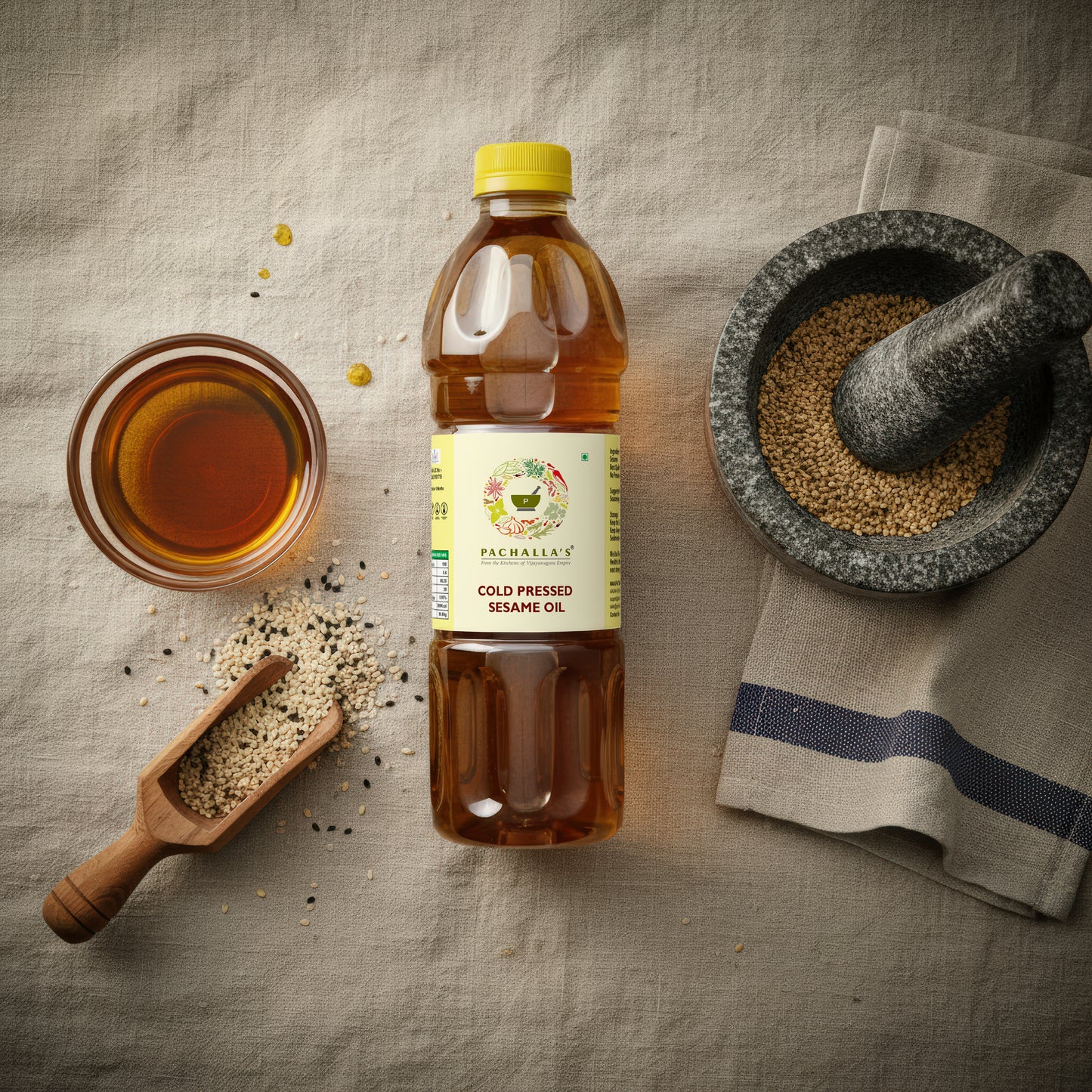 Cold Pressed Sesame Oil