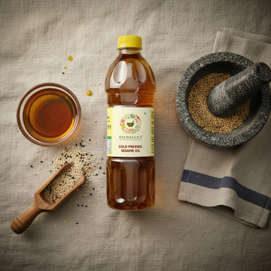 Cold Pressed Sesame Oil