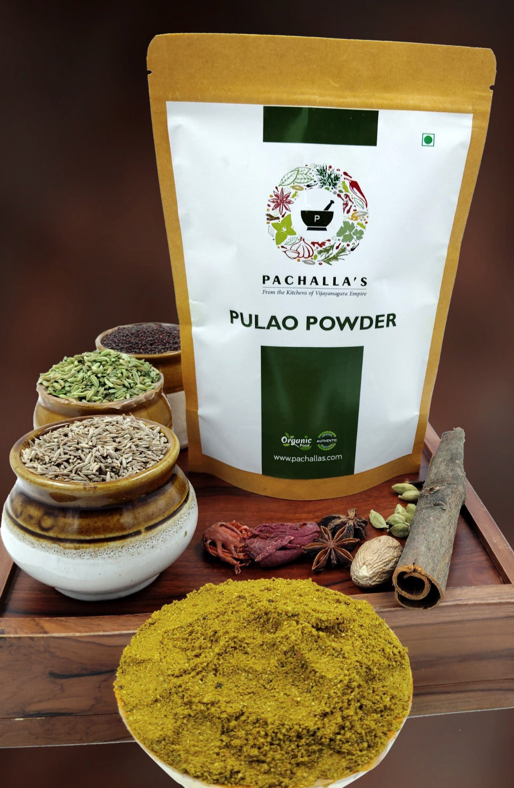 Heritage Pulao Powder – Aromatic Spice Blend for Fragrant Rice Dishes