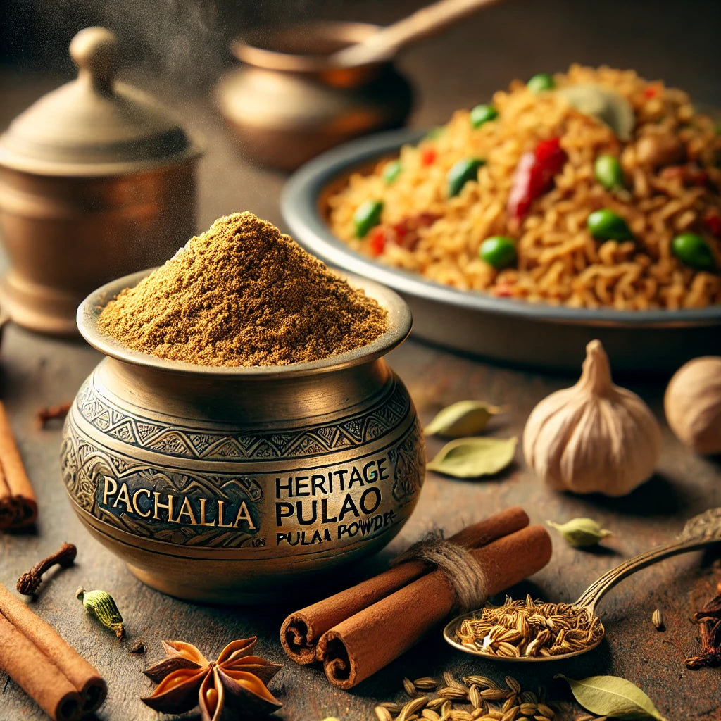 Heritage Pulao Powder – Aromatic Spice Blend for Fragrant Rice Dishes