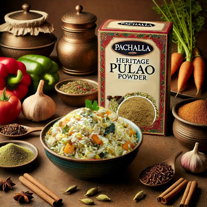 Heritage Pulao Powder – Aromatic Spice Blend for Fragrant Rice Dishes